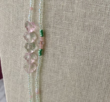 Load image into Gallery viewer, SPRING LEAVES beaded wristlace