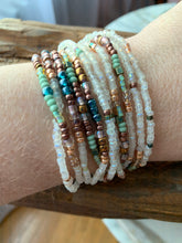 Load image into Gallery viewer, GREEK PATINA beaded 'wristlace'