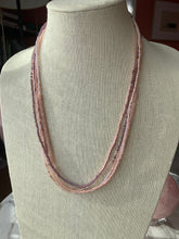 Load image into Gallery viewer, PINK OPAL LUXURY beaded gemstone 'wristlace'