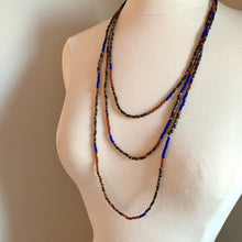 Load image into Gallery viewer, THE ROYAL TREATMENT beaded 'wristlace' wrap bracelet/necklace in one
