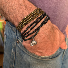 Load image into Gallery viewer, GREAT GIFT! Beaded wristlace you can customize! Unisex, for couples, for men, for you!