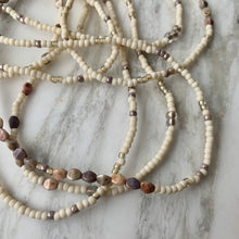 Load image into Gallery viewer, SANTE FE WHITE beaded wristlace
