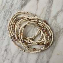 Load image into Gallery viewer, SANTE FE WHITE beaded wristlace