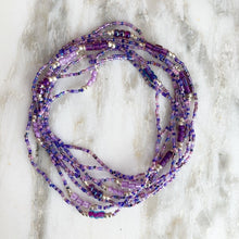 Load image into Gallery viewer, PLUM PERFECT beaded 'wristlace'