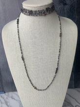 Load image into Gallery viewer, HEAVY METALS beaded wristlace