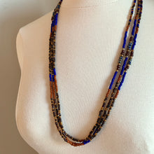 Load image into Gallery viewer, THE ROYAL TREATMENT beaded 'wristlace' wrap bracelet/necklace in one