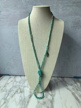 Load image into Gallery viewer, TURQUOISE BEAUTY beaded gemstone 'wristlace'