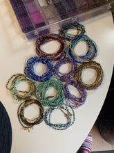 Load image into Gallery viewer, JUST FOR YOU custom-made 'wristlace' wrap bracelet/necklace