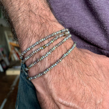 Load image into Gallery viewer, GREAT GIFT! Beaded wristlace you can customize! Unisex, for couples, for men, for you!