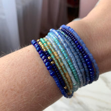 Load image into Gallery viewer, SAND SEA SKY beaded 'wristlace'
