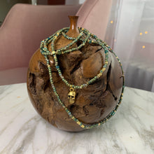Load image into Gallery viewer, OLIVE SKULLY beaded 'wristlace'