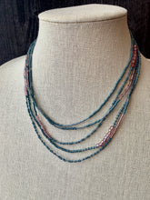 Load image into Gallery viewer, EUCALYTPUS AND ROSE beaded wristlace