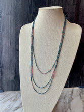 Load image into Gallery viewer, EUCALYTPUS AND ROSE beaded wristlace