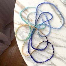 Load image into Gallery viewer, SAND SEA SKY beaded 'wristlace'