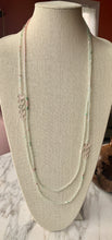 Load image into Gallery viewer, SPRING LEAVES beaded wristlace