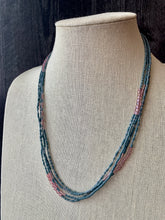 Load image into Gallery viewer, EUCALYTPUS AND ROSE beaded wristlace