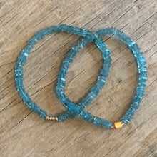 Load image into Gallery viewer, APATITE gemstone single-strand bracelet