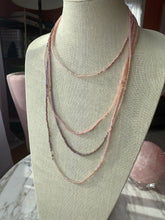 Load image into Gallery viewer, PINK OPAL LUXURY beaded gemstone 'wristlace'