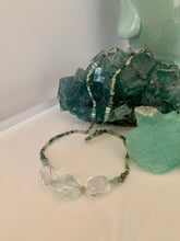 Load image into Gallery viewer, THE PALEST GREEN phantom quartz gemstone necklace