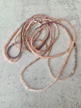 Load image into Gallery viewer, PINK OPAL LUXURY beaded gemstone 'wristlace'
