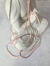 Load image into Gallery viewer, PINK OPAL LUXURY beaded gemstone 'wristlace'