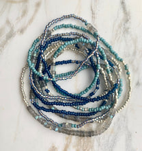 Load image into Gallery viewer, BLUE LABRADORITE gemstone 'wristlace'