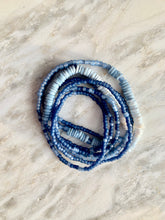 Load image into Gallery viewer, DENIM OPAL gemstone beaded 'wristlace'