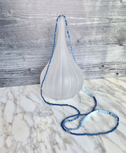 Load image into Gallery viewer, DENIM OPAL gemstone beaded 'wristlace'