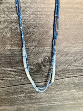 Load image into Gallery viewer, DENIM OPAL gemstone beaded 'wristlace'