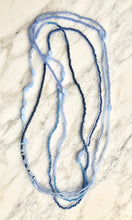 Load image into Gallery viewer, AQUAMARINE DREAMS beaded gemstone 'wristlace'