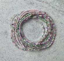 Load image into Gallery viewer, PASTEL GEMS beaded 'wristlace'