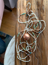 Load image into Gallery viewer, GREEK PATINA beaded 'wristlace'