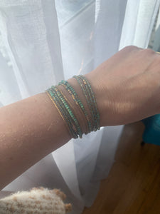 JUST FOR YOU custom-made 'wristlace' wrap bracelet/necklace