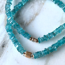 Load image into Gallery viewer, APATITE gemstone single-strand bracelet