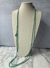 Load image into Gallery viewer, TURQUOISE BEAUTY beaded gemstone &#39;wristlace&#39;