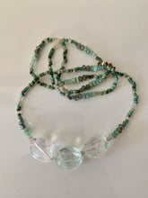 Load image into Gallery viewer, THE PALEST GREEN phantom quartz gemstone necklace