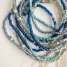Load image into Gallery viewer, BLUE LABRADORITE gemstone &#39;wristlace&#39;